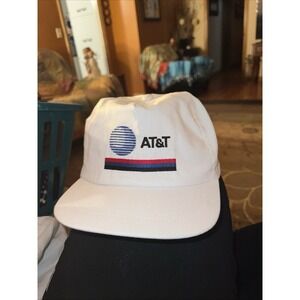 AT&T 3 Stripe Trucker Hat Dad Cap‎ Made In USA
